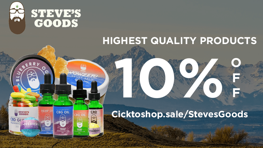 Steves Goods Coupon Code Online Discount Save On Cannabis