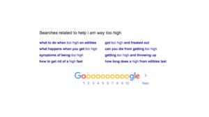 popular search phrases related to how to stop feeling high