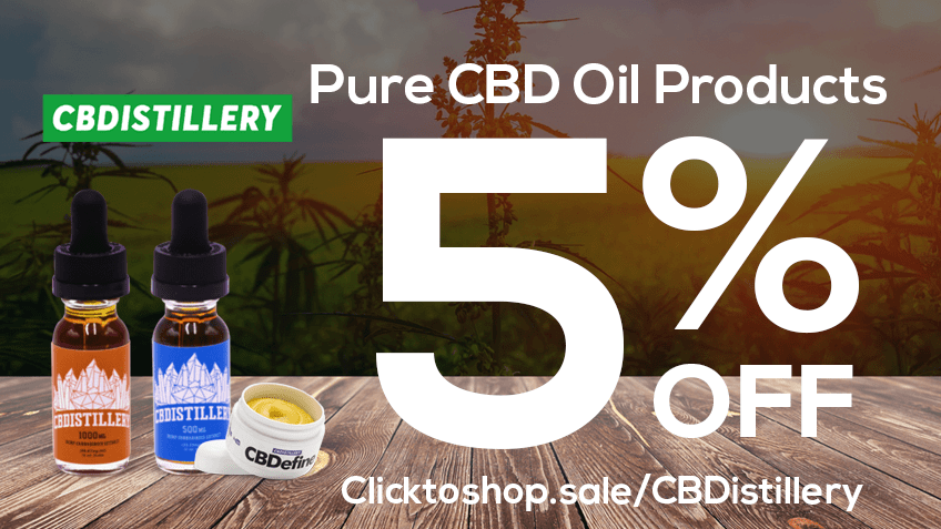 CBDistillery Coupon Code - Online Discount - Save On Cannabis
