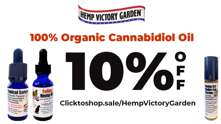 Hemp Victory Garden Coupon Code - Online Discount - Save On Cannabis