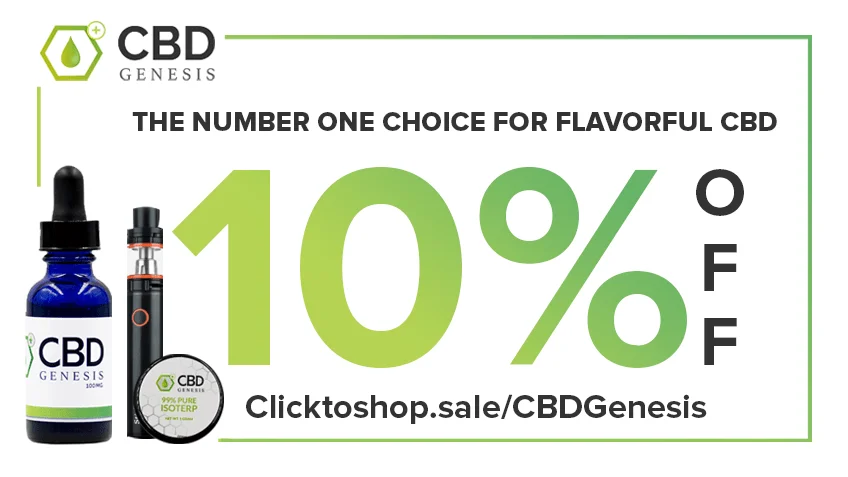 CBD Genesis Coupon Code - Online Discount - Save On Cannabis