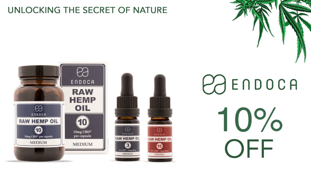 10% Off The Best Cbd Available Anywhere At Endoca! Worldwide Shipping. 9 Endoca Coupon - 10 Percent Off