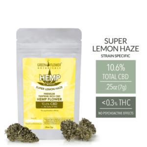 Green Flower Botanicals CBD Coupon Super Lemon Haze CBD Hemp