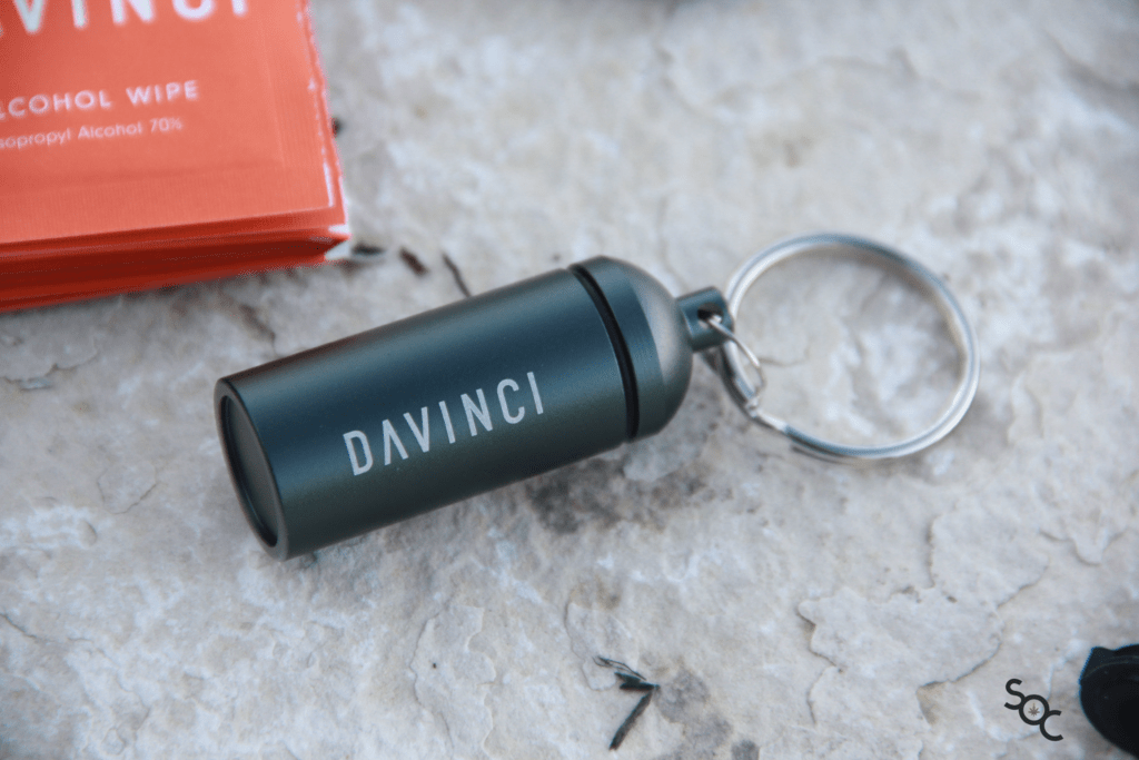 Davinci IQ - Dry Herb Carry Case Keychain