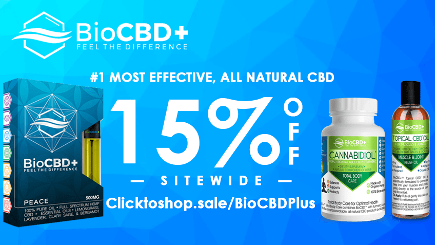 Bio CBD Plus Coupon Code Online Discount Save On Cannabis