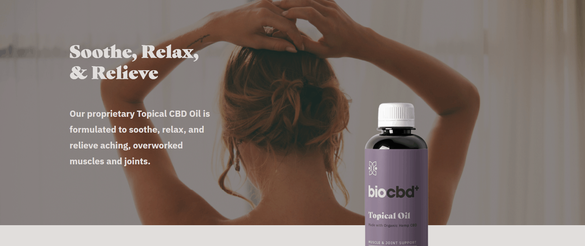 Soothing Product By BioCBD Plus