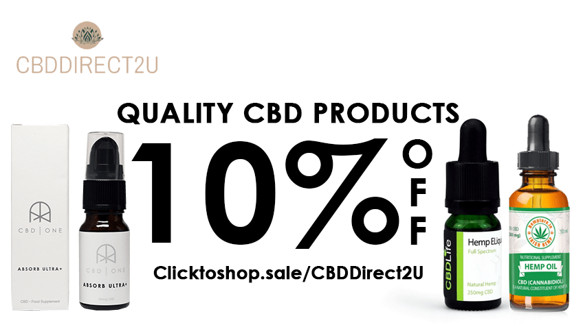 CBD Direct2u Coupon Code Online Discount Save On Cannabis