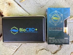 Bio CBD+ Combo Pack: I AM PEACE CBD Vape Cartridge and Battery