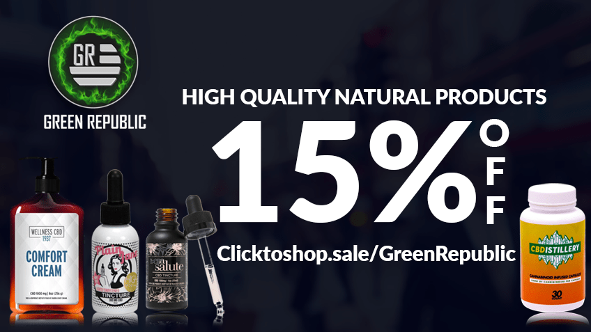 Green Republic Coupon Code Online Discount Save On Cannabis