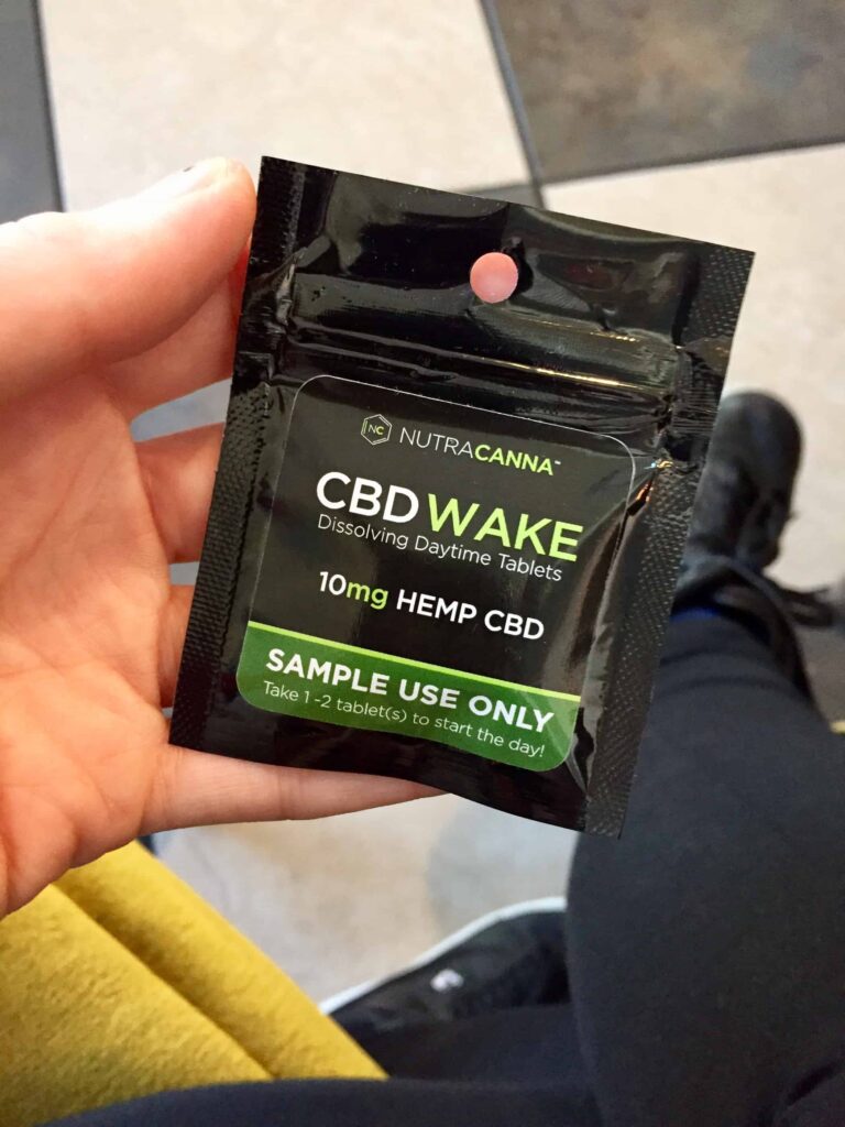 Nutracanna Review - CBD Wake Tablets - Save On Cannabis - Package