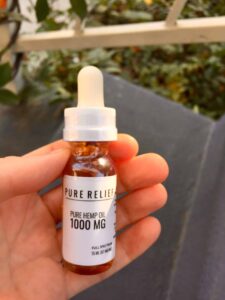 Pure Relief Review 1000mg CBD Tincture