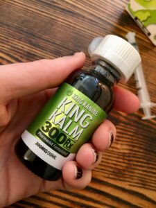 king kanine king kalm SAVE ON CANNABIS oil for pets beauty-shot