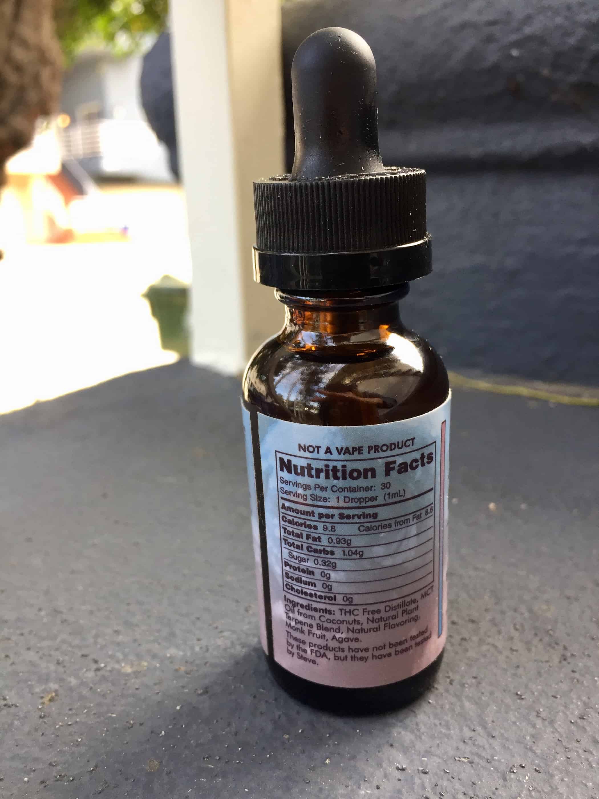 steves goods cbd cbg blueberry oil 20 1 500 mg Save On Cannabis specifications