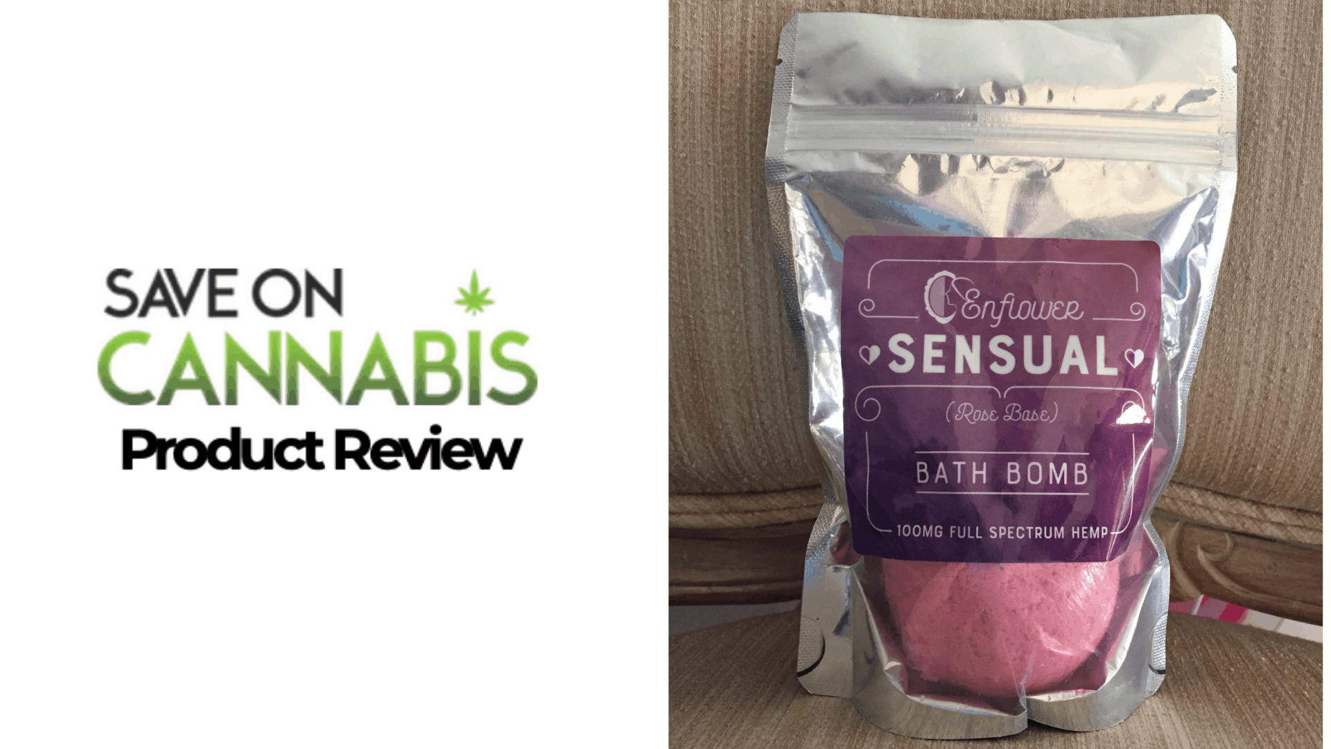 steves goods sensual cbd bath bomb 100 mg Save On Cannabis Website