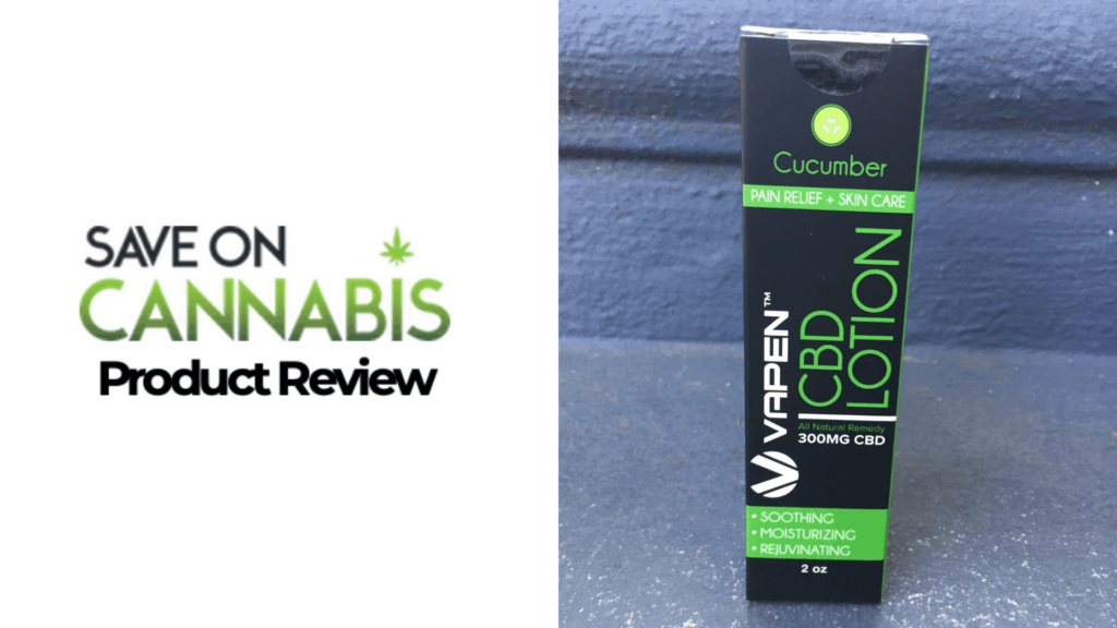 Vapen Cbd Cucumber Lotion 300 Mg Save On Cannabis Website