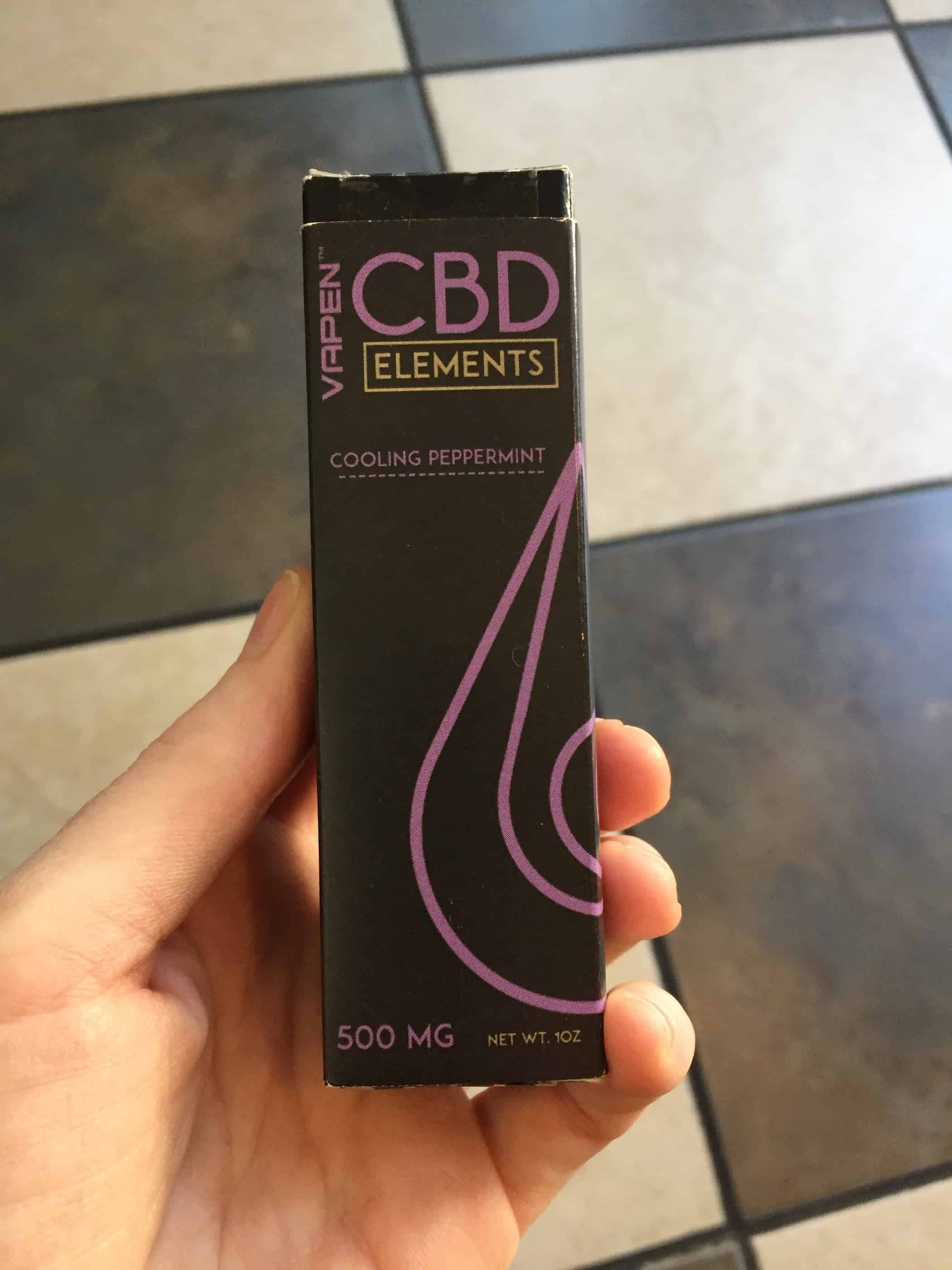 vapen cbd elements cooling peppermint 500 mg Save On Cannabis review