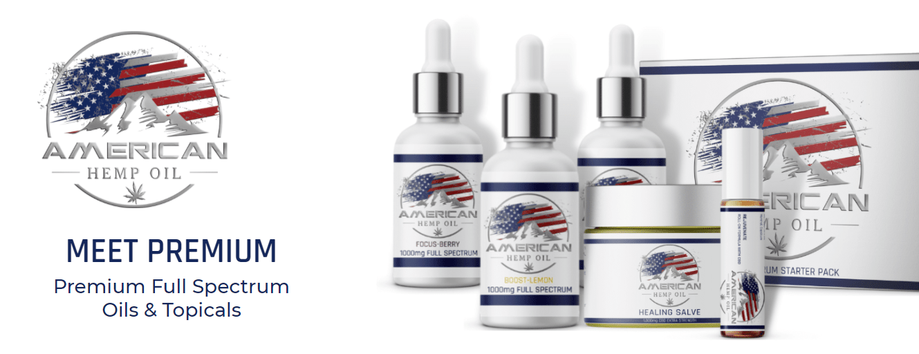 American Hemp Oil CBD Coupons Premium Products