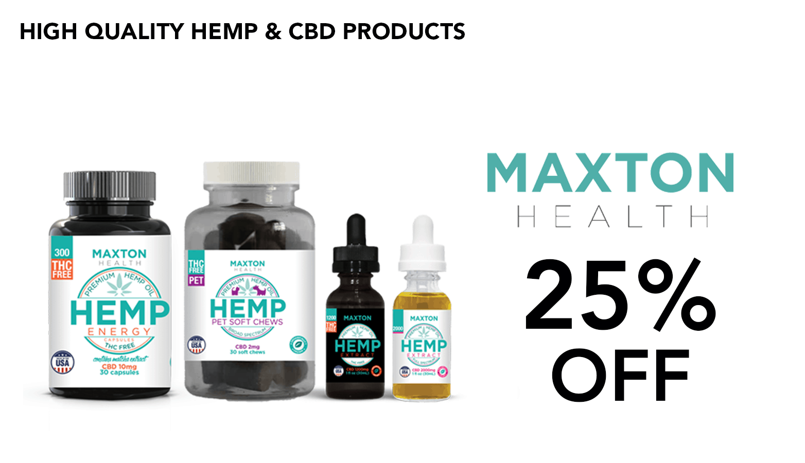 Maxton Health CBD CBD Coupon Code discounts promos save on cannabis online Website 25percent