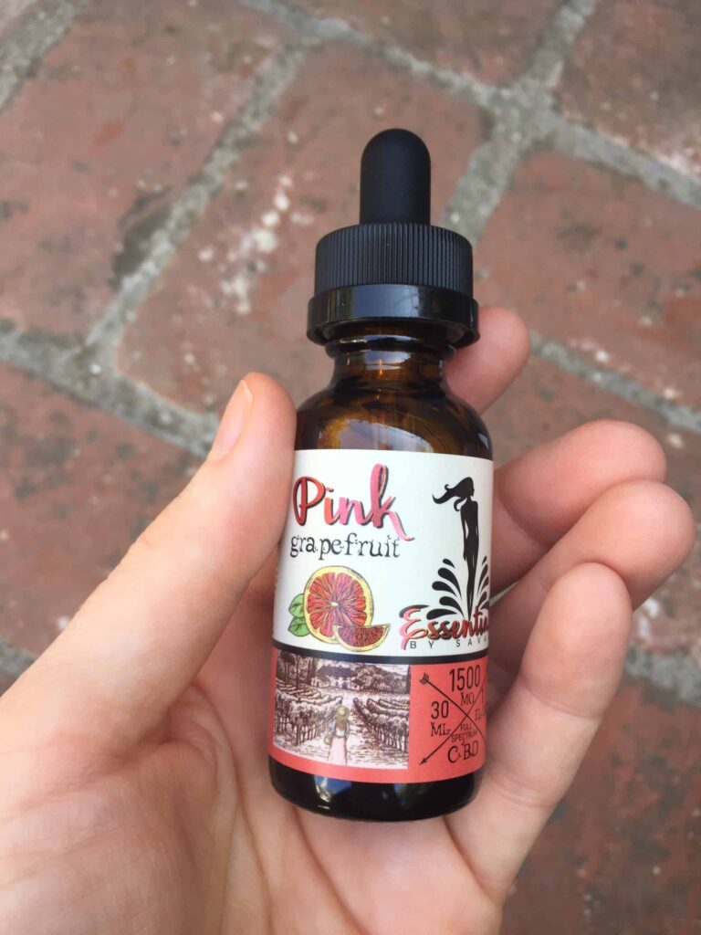 CBD Review Savage CBD Pink Grapefruit 1500mg Tincture SOC