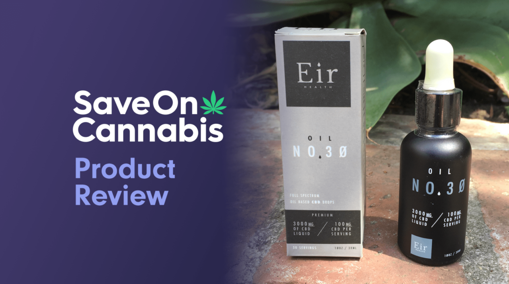 Cbd Review: Eir Health - Oil No. 30 3000Mg High-Potency Cbd 5 Eir Health Cbd Oil 3000 Mg Review Save On Cannabis Website