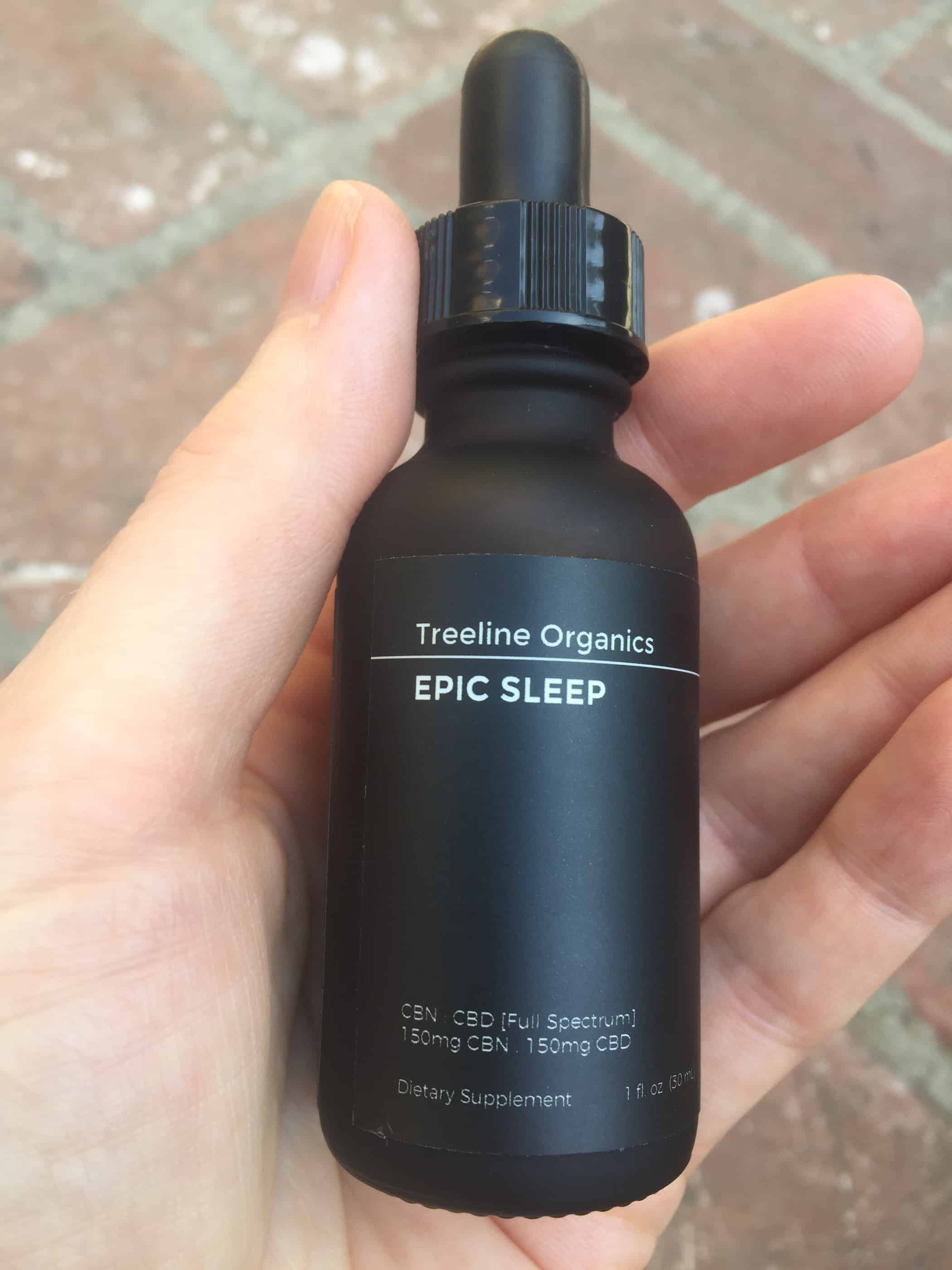 treeline epic sleep tincture review save on cannabis review