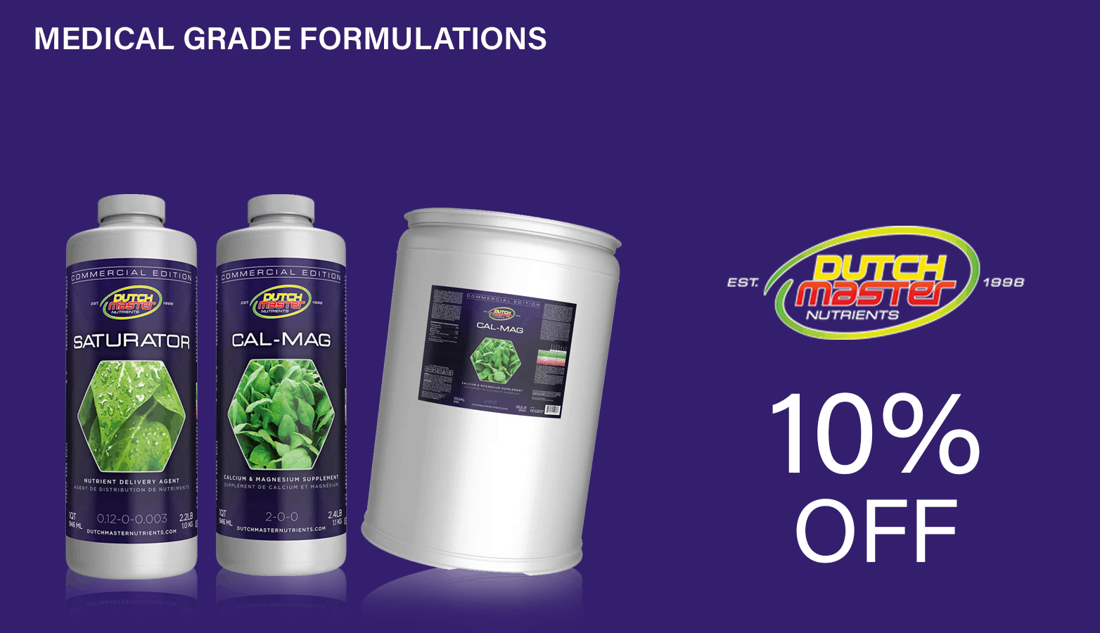 Dutch Master Nutrients Coupon Code Discount