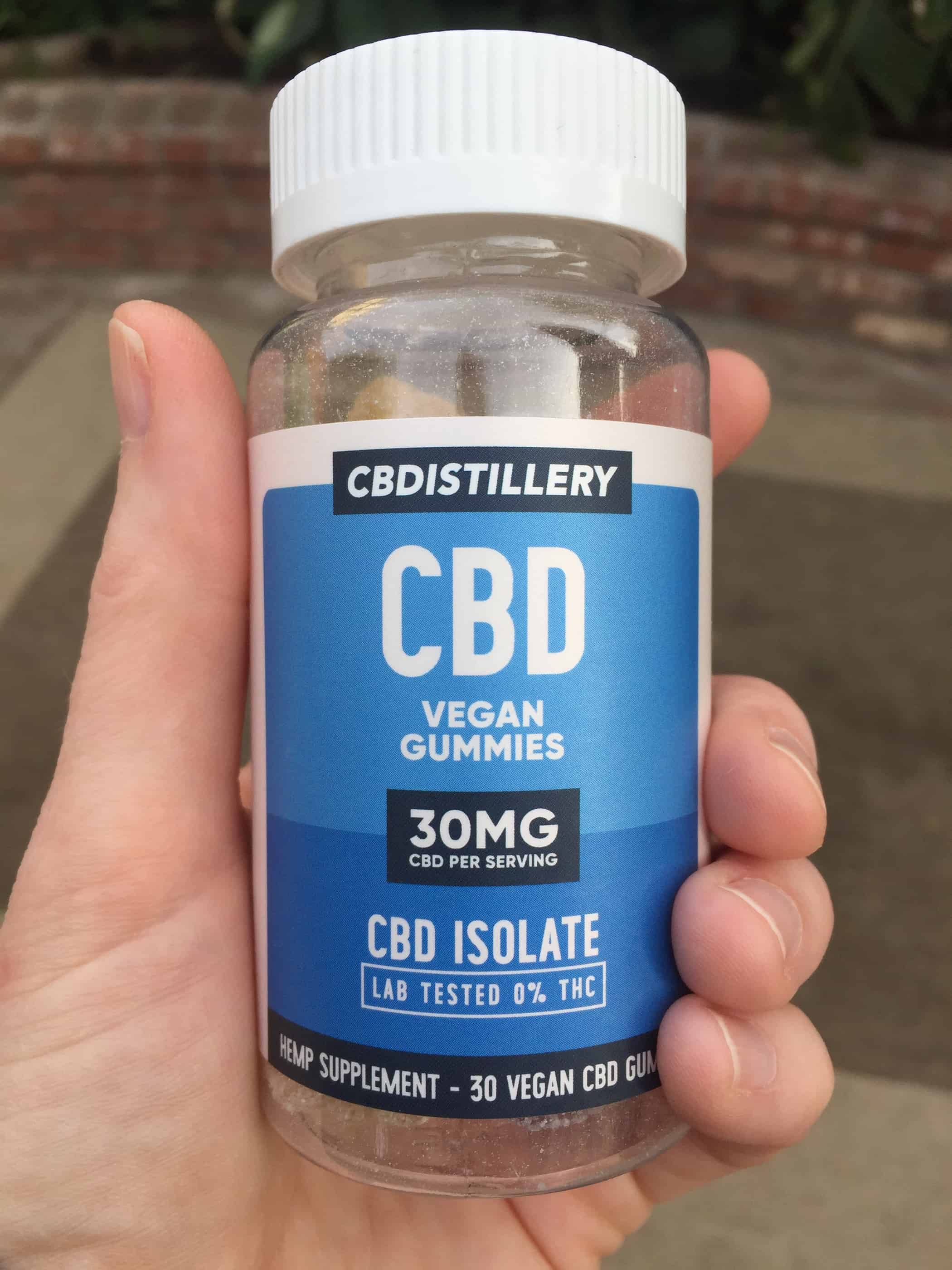 cbdistillery cbd isolate vegan gummies save on cannabis review