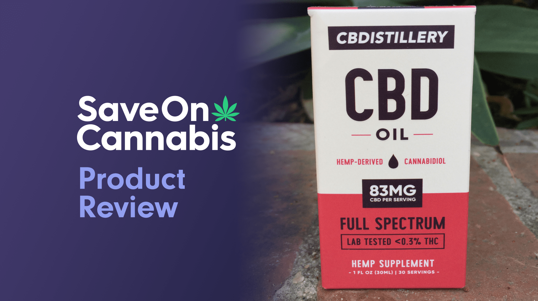 cbdistillery full spectrum cbd oil tincture 2500 mg save on cannabis website