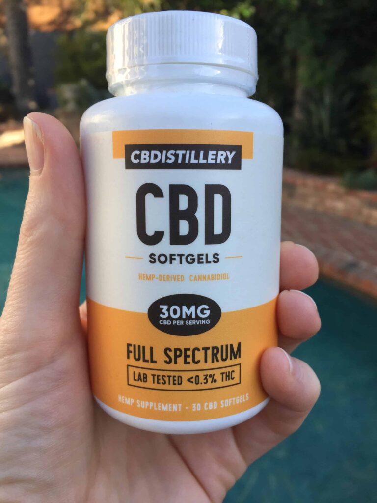 CBDistillery Review: Full Spectrum Softgels 30 Mg (60 Count)