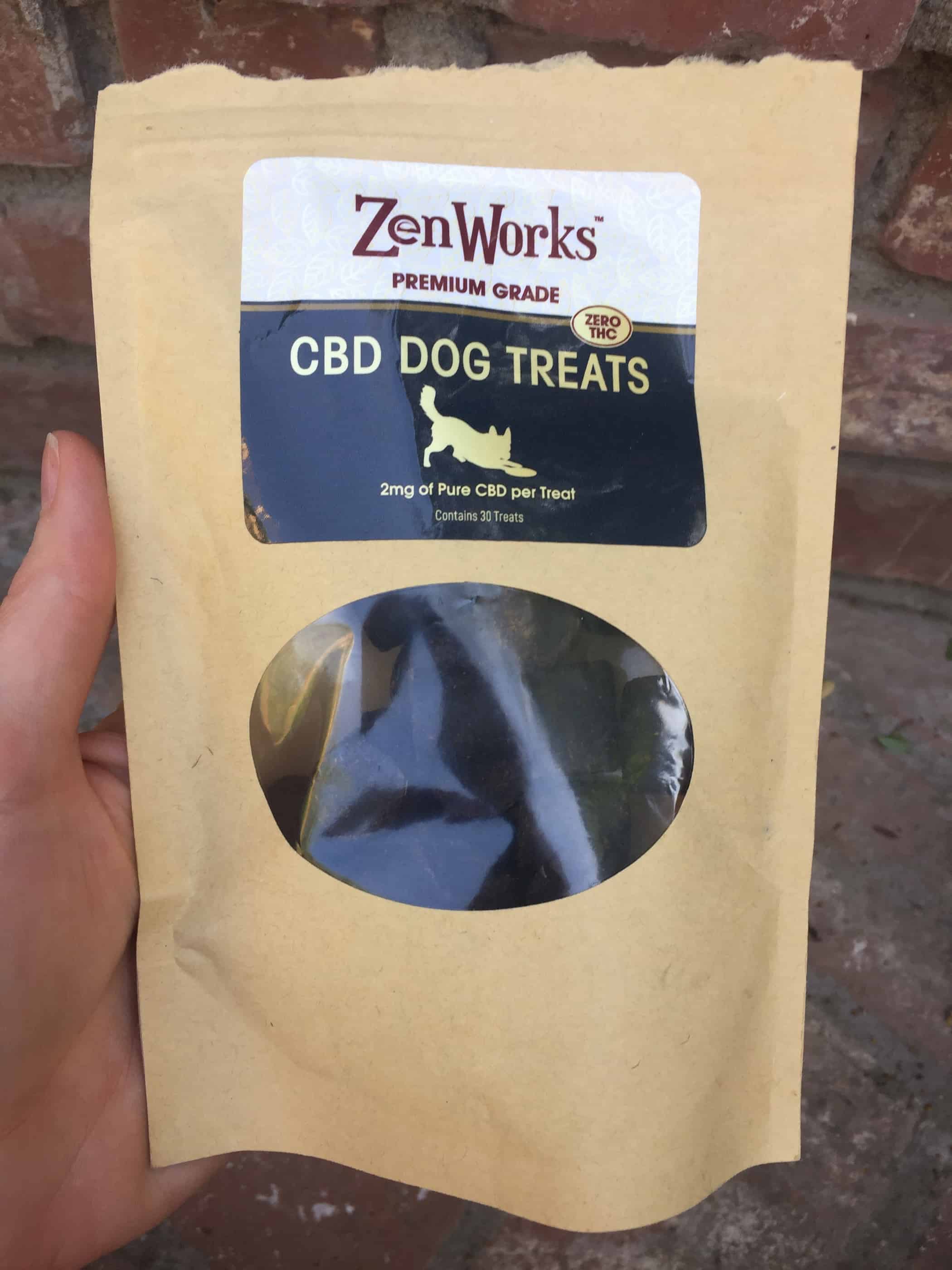 ZenWorks CBD dog treats review save on cannabis review