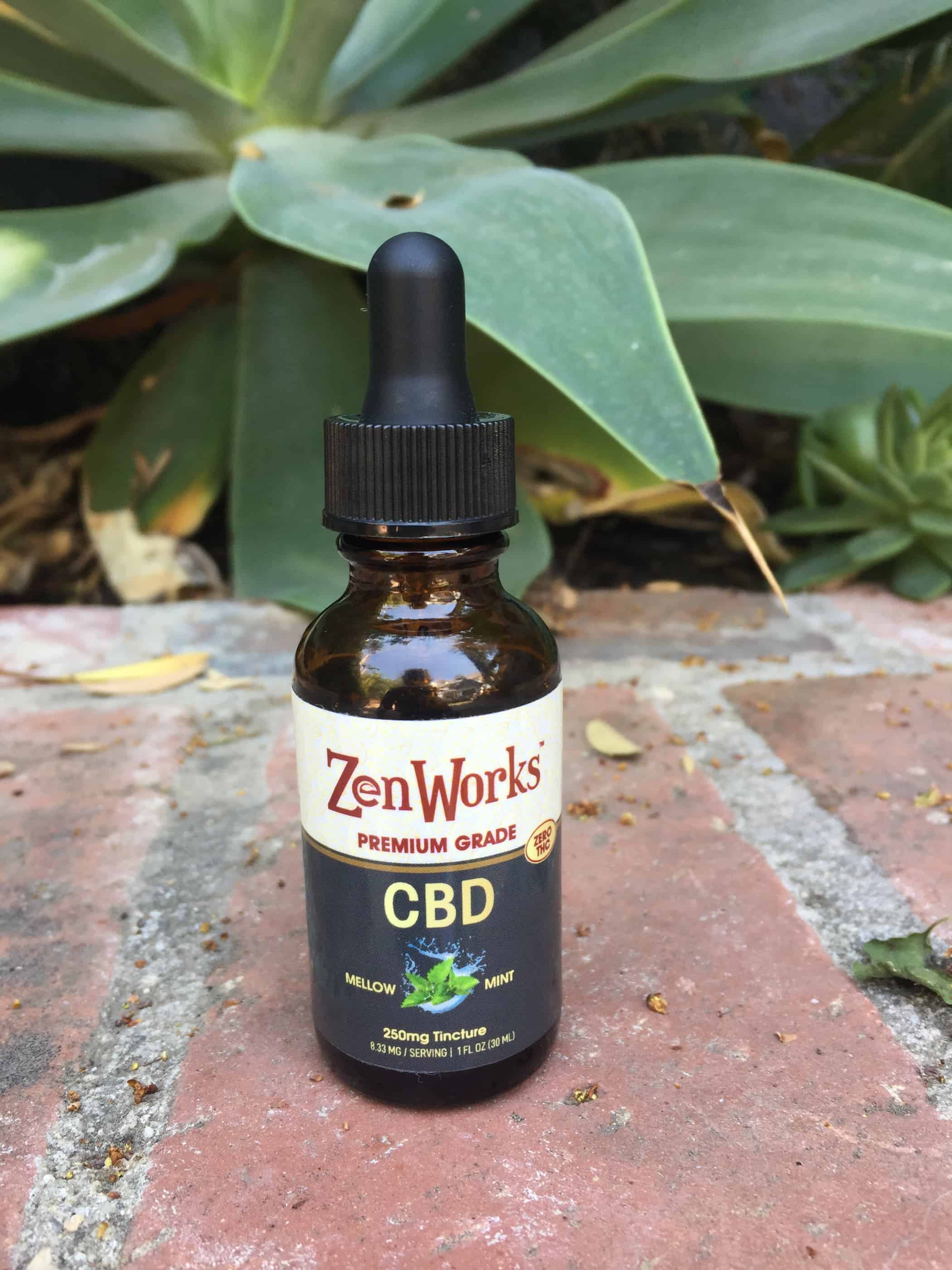 zenworks cbd oil tincture 250 mg mellow mint save on cannabis review