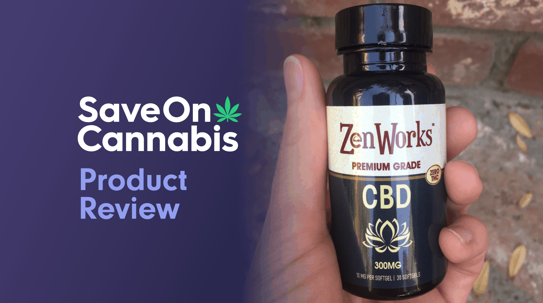 ZenWorks cbd softgel capsules save on cannabis website