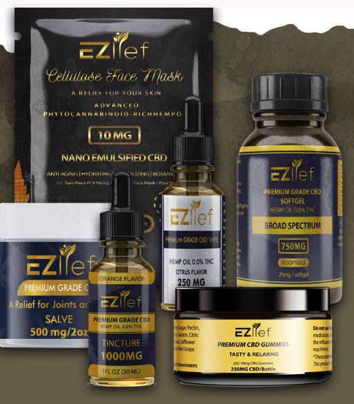 Ezlief Coupon Code CBD Proucts