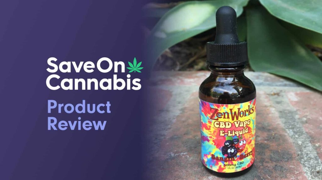 Cbd Review: Zenworks Cbd Vape E-Liquid Bangin' Berry 5 Zenworks Cbd Vape E Liquid 500 Mg Bangin’ Berry Review