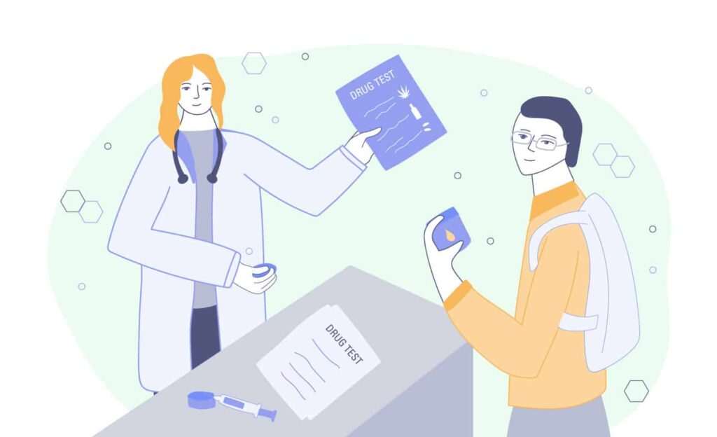 Employer Handing Cbd Drug Test To Employee