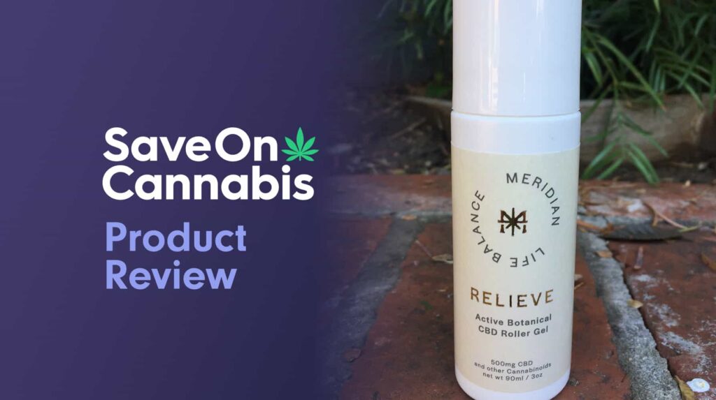Meridian Life Balance Review: Relieve Active Botanical Roller - Image - Meridian Life Balance Active Botanical Cbd Roller Gel Save On Cannabis Website