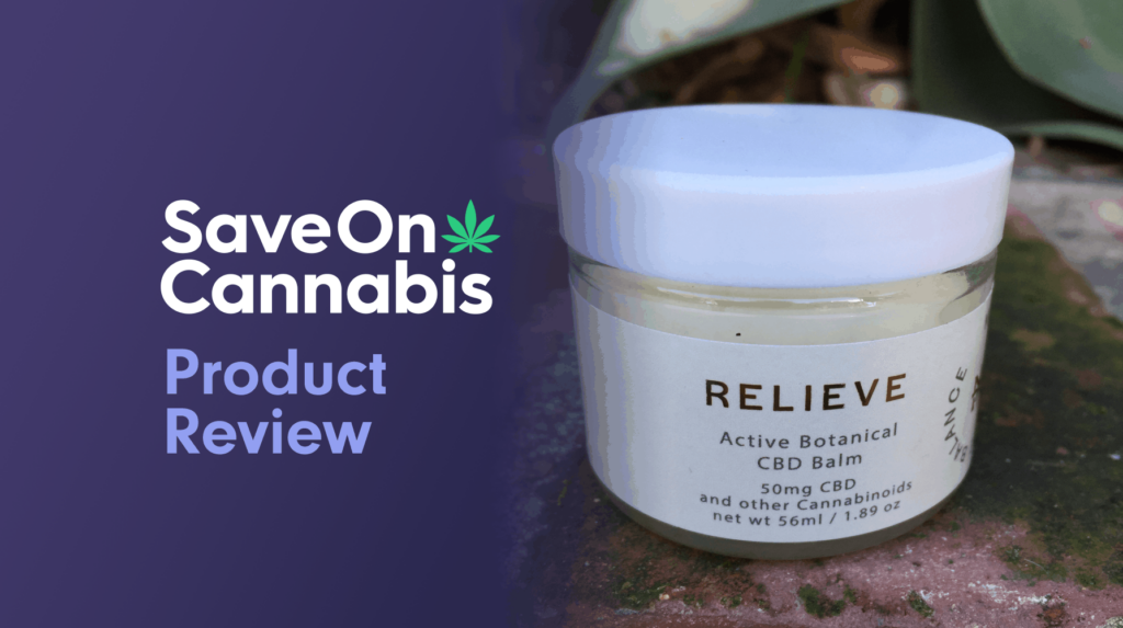 Meridian Life Balance Active Botanical Cbd Balm Save On Cannabis Website