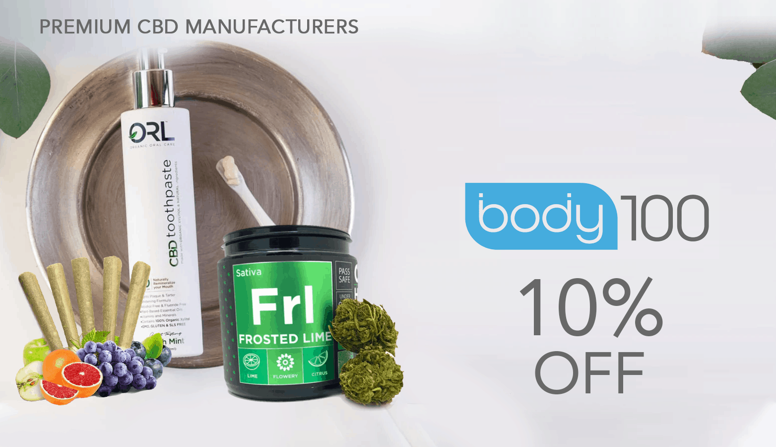 Body100 CBD Coupon Code Website