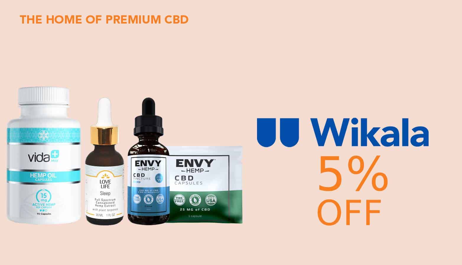 Wikala CBD Coupon Code 5 Percent Off Website