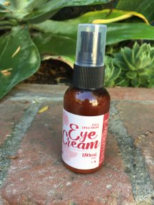 bottle of Enflower CBD Eye Cream 