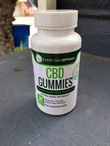 Everyday Optimal CBD Gummies bottle