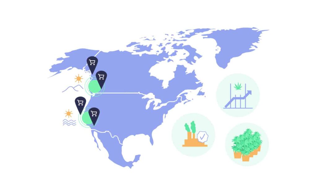 North America Cannabis Growing Markets