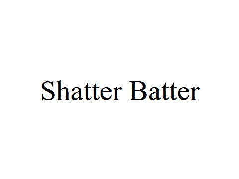 Shatter Batter Cannabis Coupon Code Logo