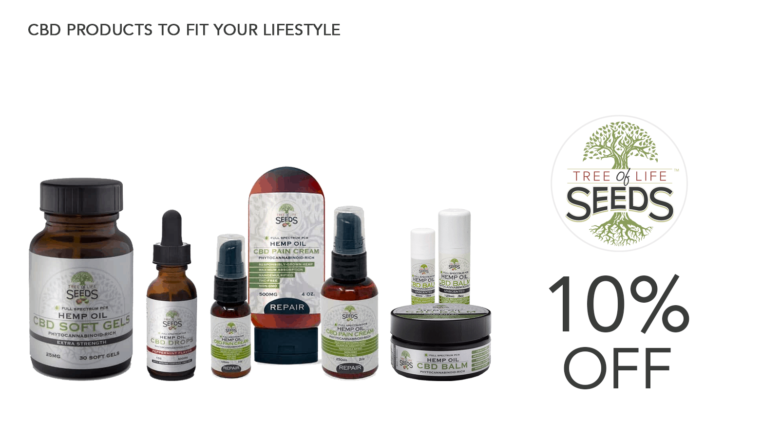 Tree of Life Seeds Discount Coupon