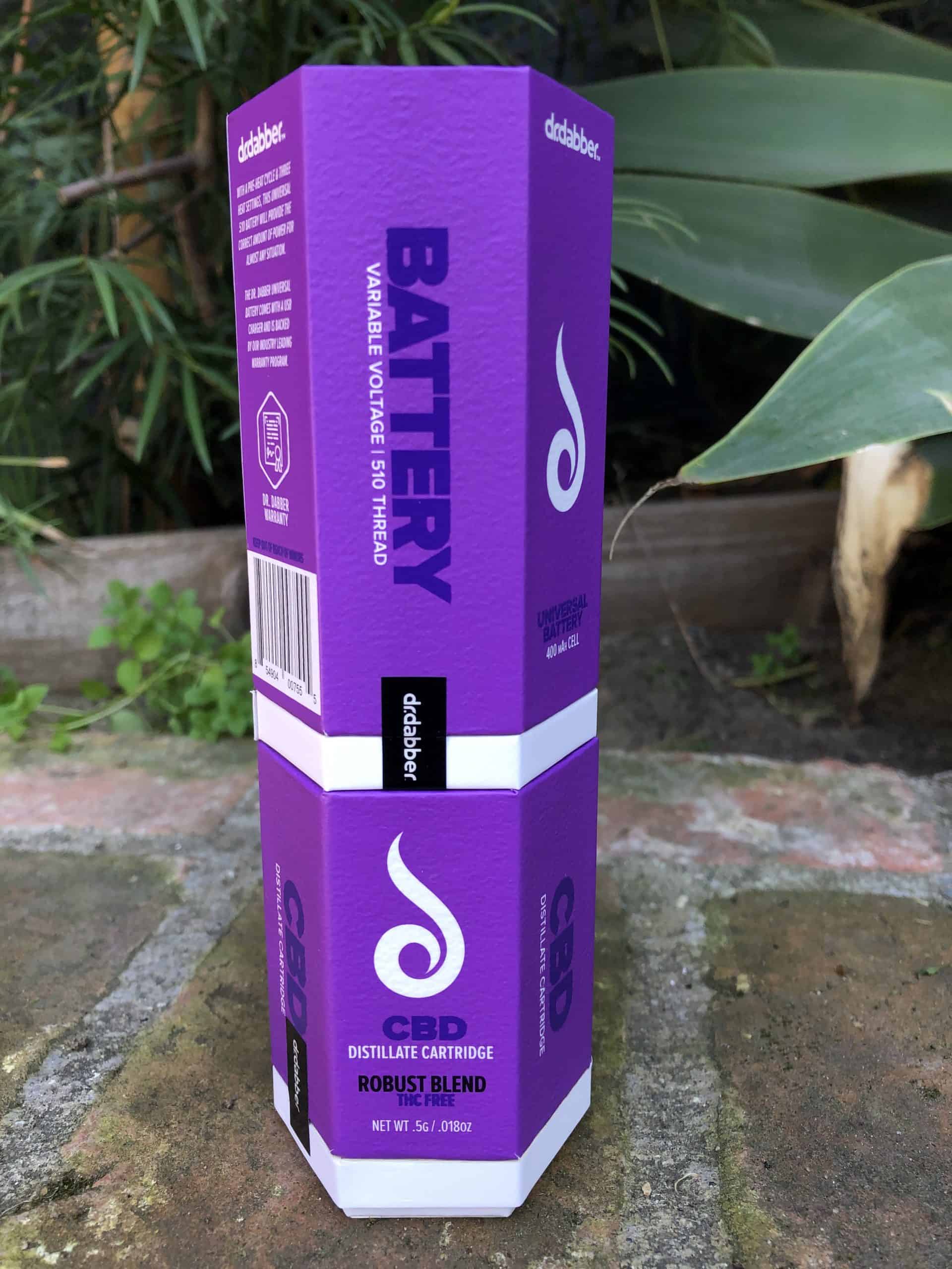 Dr. Dabber Review: CBD Cartridge & Battery - Robust Blend