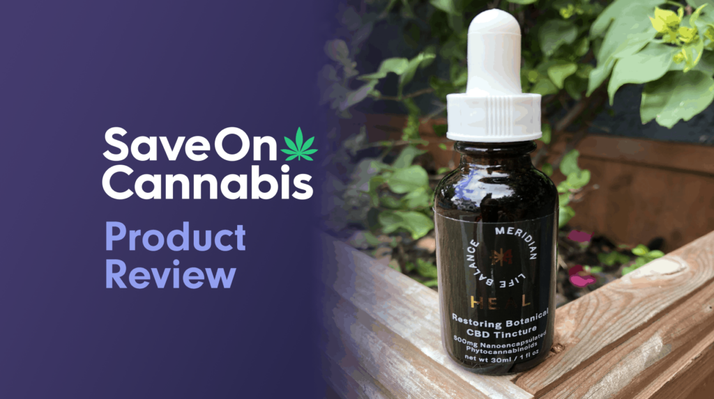 Meridian Life Balance Review: Restoring Botanical Cbd Tincture - Image - Meridian Life Balance Restoring Botanical Cbd Tincture Save On Cannabis Website