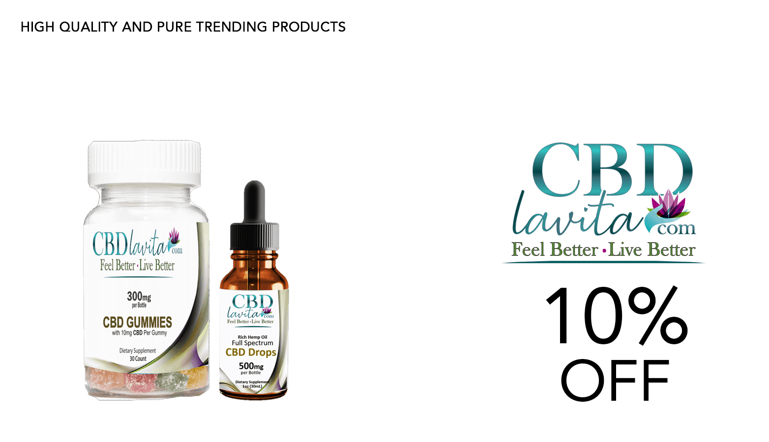 CBDLavita Coupon Code 10 Percent Off Website