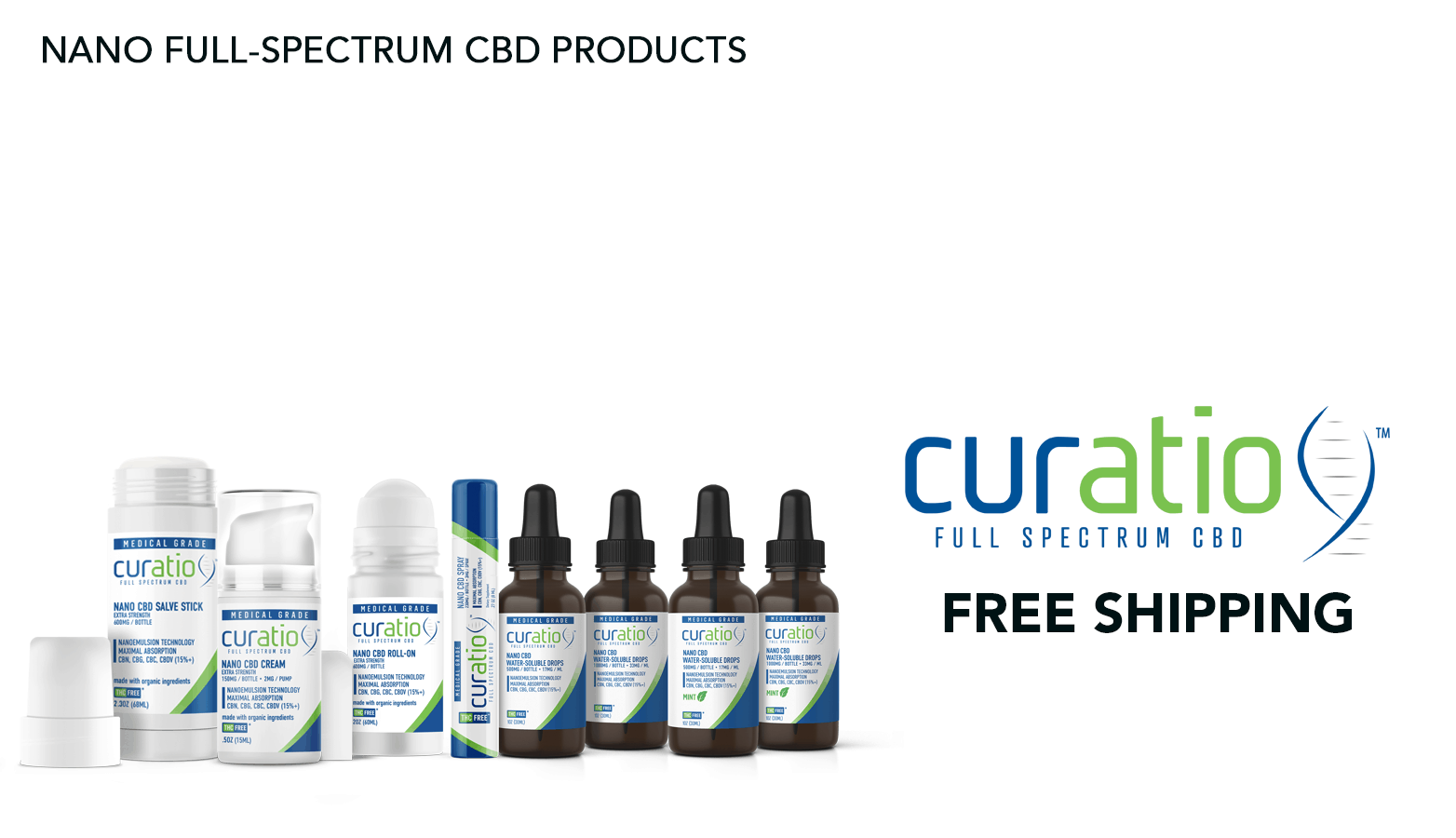 Curatio CBD Coupon Code Free Shipping Website