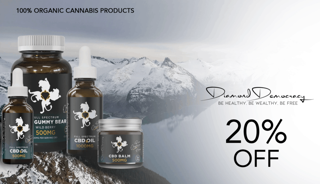 Diamonds Democracy CBD Coupon Code Discount Website