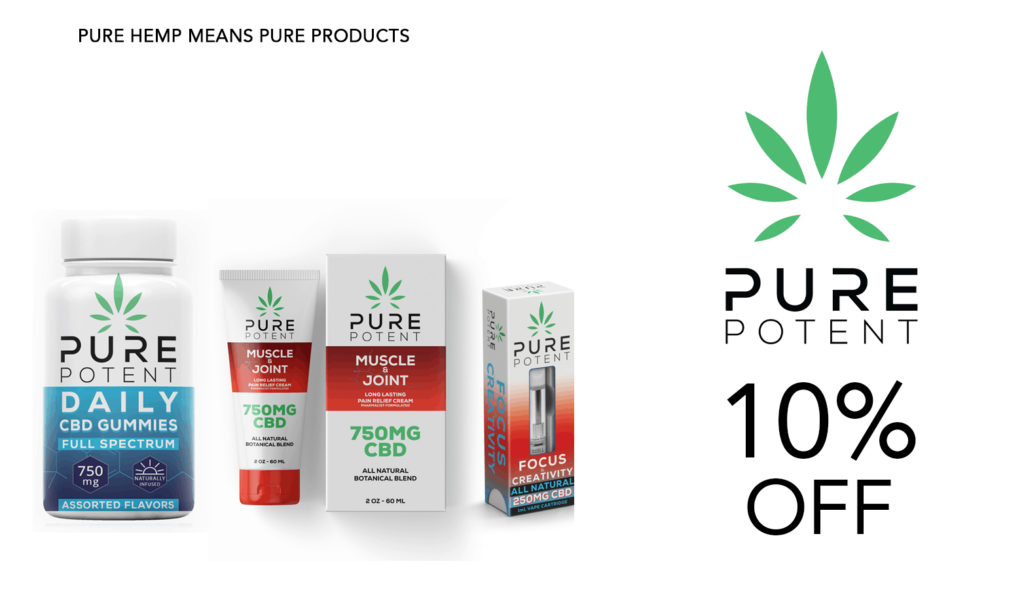 Pure Potent Cbd Coupon Code Offer Website